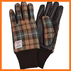 【新品】 [Ｍｅｒｆｉｒｇｅ] グローブ 手袋 羊革 スマホ対応 通勤 防寒 レディース ギフト プレゼント(P) (2204-4.キャメルタータン, M) 1