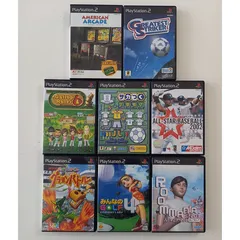 PS2 スポーツゲーム ソフト まとめ売り 8点セット #m00052