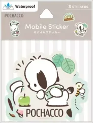【中古】携帯サプライ ポチャッコ モバイルステッカー3枚セット 「サンリオキャラクターズ」