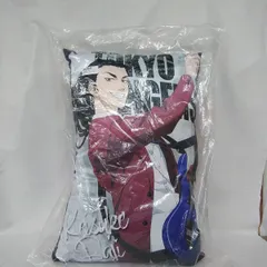 【B.場地圭介】東京リベンジャーズ/描き下ろし/BIG/クッションvol.2/新品未開封/未使用品/ポリエステル100%/対象年齢6才以上 K572