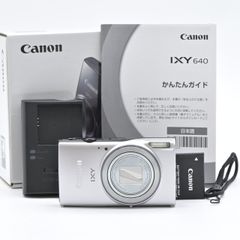 CANON キヤノン IXY 640 シルバー コンパクトデジタルカメラ【中古】