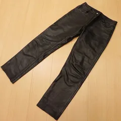 肉厚牛革◆Indian Motocycle◆W32レザーパンツ黒メンズ 1047 2025年最新】インディアン 革 パンツの人気アイテム - メルカリ