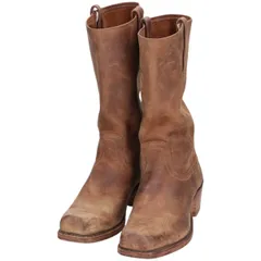 古着 フライ FRYE スクエアトゥ ローパーブーツ 8 1/2M メンズ26.5cm相当/saa014431のサムネイル