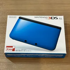 12-016【空箱】ニンテンドー3DS LL ブルー×ブラック