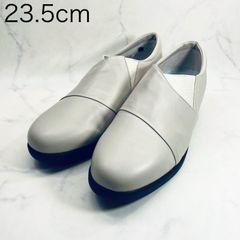 新品未使用】moumoune ムゥムゥヌゥ 25cm スリッポン オフホワイト