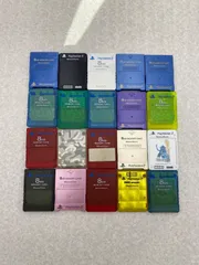 PlayStation2 プレステ2　 メモリーカード 20点