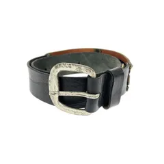 DIESEL ディーゼル ベルト 表記サイズ:80cm スタッズ/レザー/ブラック ヴィンテージ   ブラック/ブラウン メンズ / 240001177638