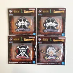 一番くじ I賞  ワンピース 新四皇 ラバーアソート マーシャル・Ｄ・ティーチ  モンキー・D・ルフィ