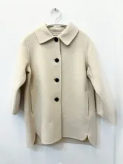 120)ブルードッグ アイボリー ウール100 コート