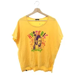 HYSTERIC GLAMOUR ヒステリックグラマー ヒスガール　半袖カットソー サイズ:F Tシャツ   コットン100％ イエロー レディース / 240001176231