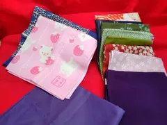 和風小物 風呂敷・ふくさ・弁当フロシキ 11枚まとめ 中古品 M519