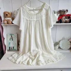 axes femme (アクシーズ ファム) アイボリー フリル ONE PIECE