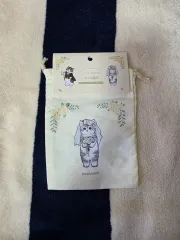 ウールサンド 巾着 ポーチ