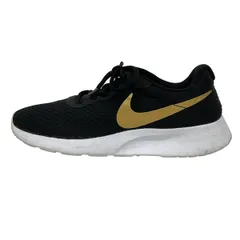NIKE(ナイキ) スニーカー 24 レディース WS タンジュン 812655-004 黒×ゴールド