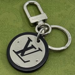 LOUIS VUITTON ダミエ グラフィット レザーロープ キーホルダー美品