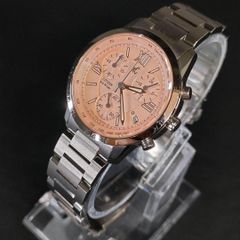 711-12 극미품 CITIZEN 시티즌 XC 크로스시 핑크 F500 쿼츠 quartz 전지식 실버 레이디스 lady's 여성 시계 watch 손목시계 F500-T002382