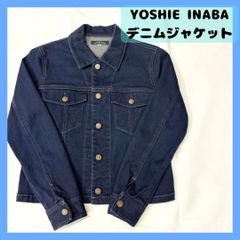 レキップ ヨシエイナバ マオカラー デニムジャケット チャイナボタン