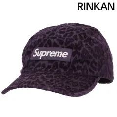 シュプリーム Leopard Cord Camp Cap レオパードコーデュロイキャップ メンズ ONE SIZE