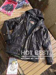 上質革ジャン メンズ 茶芯ホースハイド セカンドタイプ Gジャン