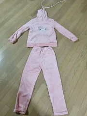 マイメロディ ピンク フード 睡眠 ルームウェア セット (free)