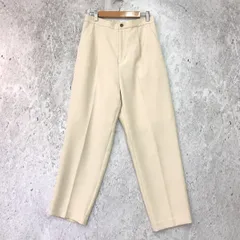 CIAOPANIC TYPY チャオパニックティピー 楽ちん 美脚 イージー ケア テーパード パンツ アイボリー LARGEサイズ □□