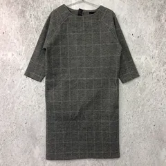 RANAN ラナン 裏起毛 カットソー サック ワンピース グレー Mサイズ ◇〇☆