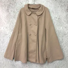 apres jour アプレジュール  ケープ コート ピンク ベージュ Fサイズ 〇◇☆のサムネイル