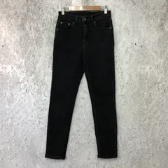 marvelous by Pierrot マーベラスバイピエロ ハイウエスト スキニー デニム パンツ ブラック Mサイズ □□