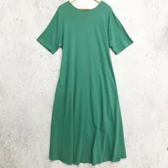 coen FEELING MADE コーエン フィーリングメイド ハイツイスト コットン フレア マキシ ワンピース □〇