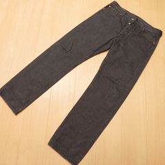 EVISU 2000T ダークブラウンパンツ 34×32 ノーペイント 白耳 - メルカリ
