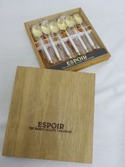 未使用:ESPOIR ゴールドスプーン 5本セット 2025年最新】エスポワ スプーンの人気アイテム - メルカリ