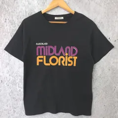 FREAK'S STORE フリークスストア プリント 半袖 Tシャツ チャコール Fサイズ □〇