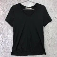 AZUL basic アズールベーシック Vネック カットソー Tシャツ ブラック Mサイズ □〇