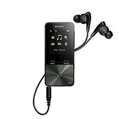 Sony Walkman S Series 4GB NW-S313: MP3 Player with Bluetooth, Up to 52 Hours of Continuous Playback, Includes Earphones, 2017 Model, Black