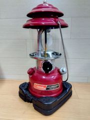 Coleman コールマン ワンマントル ランタン（レッド）中古 送料無料