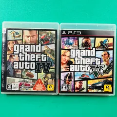 【２点セット】PS3 グランドセフトオートIV グランドセフトオートV プレイステーション3