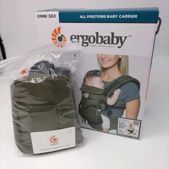 美品 ergobaby OMNI 360 クールエア 抱っこ紐 オリーブ