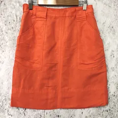 VIS ビス タイト ミニ スカート トマトレッド S サイズ □〇のサムネイル