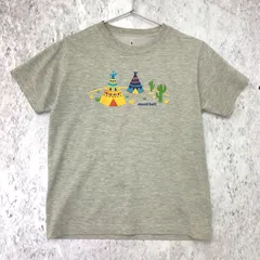 mont-bell モンベル グレー Tシャツ グレー 150サイズ □〇