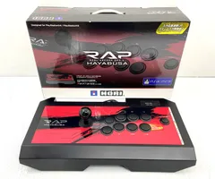 【盛岡24-0304】HORI リアルアーケードPro.V HAYABUSA PS4-055 ★動作確認済み★【中古/100】