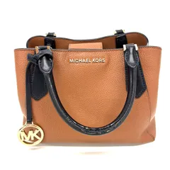 【中古品】MICHAEL KORS ハンドバック マイケルコース レディース ブラウン GI