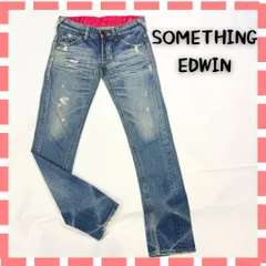 EDWIN エドウィン レディース SOMETHING デニム ジーンズ