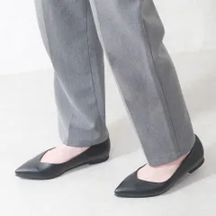 [ブラック]日本製 パンプス 幅広 ワイズ 4E ポインテッドトゥ ローヒール ぺたんこ 痛くない 柔らかい  疲れない 歩きやすい 軽量 フォーマル オフィス 通勤 仕事用 立ち仕事 冠婚葬祭 結婚式 大きいサイズ 黒 おしゃれ k45-34101