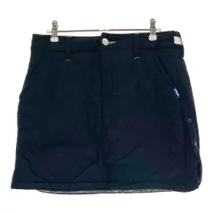 サイズ：L FILA GOLF フィラゴルフ  中綿キルティングスカート  ブラック系 [240101586225] ゴルフウェア レディース ストスト
