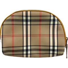 Burberry ノバチェック コスメポーチ 化粧ポーチ レディース トラベルポーチ