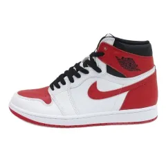 ナイキ NIKE 良品 AIR JORDAN 1 RETRO HIGH OG Heritage エアジョーダン 1 レトロ ハイ OG ヘリデージ スニーカー 555088-161 27.5cm ■GY51