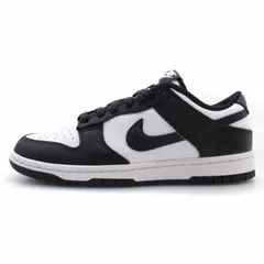 ナイキ NIKE タグ付き DUNK LOW WHITE/BLACK ダンク ロー レトロ スニーカー パンダ DD1391-100 24.5cm ■GY51