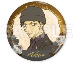 【中古】バッジ・ビンズ 赤井秀一 「名探偵コナン トレーディング箔押し缶バッジ クラシカル」