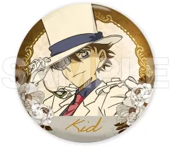 【中古】バッジ・ビンズ 怪盗キッド 「名探偵コナン トレーディング箔押し缶バッジ クラシカル」