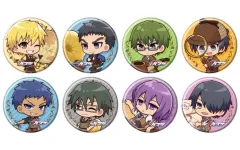 【中古】バッジ・ビンズ 全8種セット 「黒子のバスケ 缶バッジ 32.アンティークver. ミニキャライラスト」